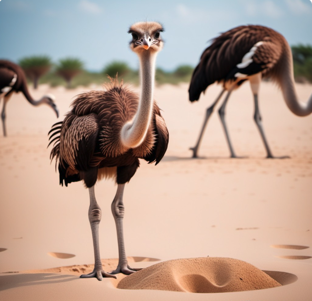 Vogelstrauss-Politik